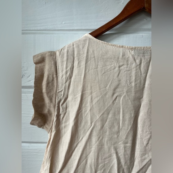 Eclectia Silk Linen Cocoon Dress XL - Picture 4 of 4